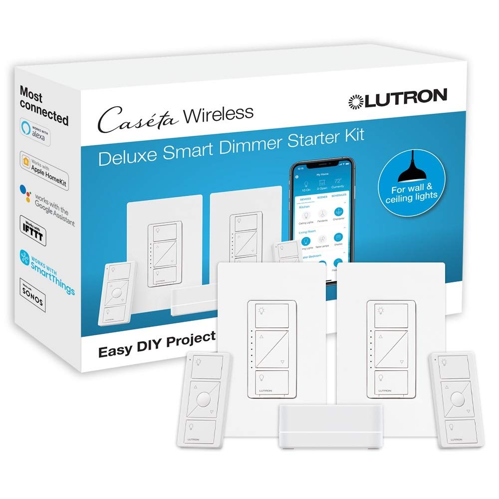 Lutron CasÃ©ta Smart Hub ?? CasÃ©ta Deluxe Smart Dimmer...