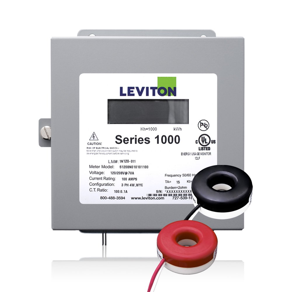 Leviton 1K240-1SW Series 1000 120/240V 100A 1P3W Indoor...