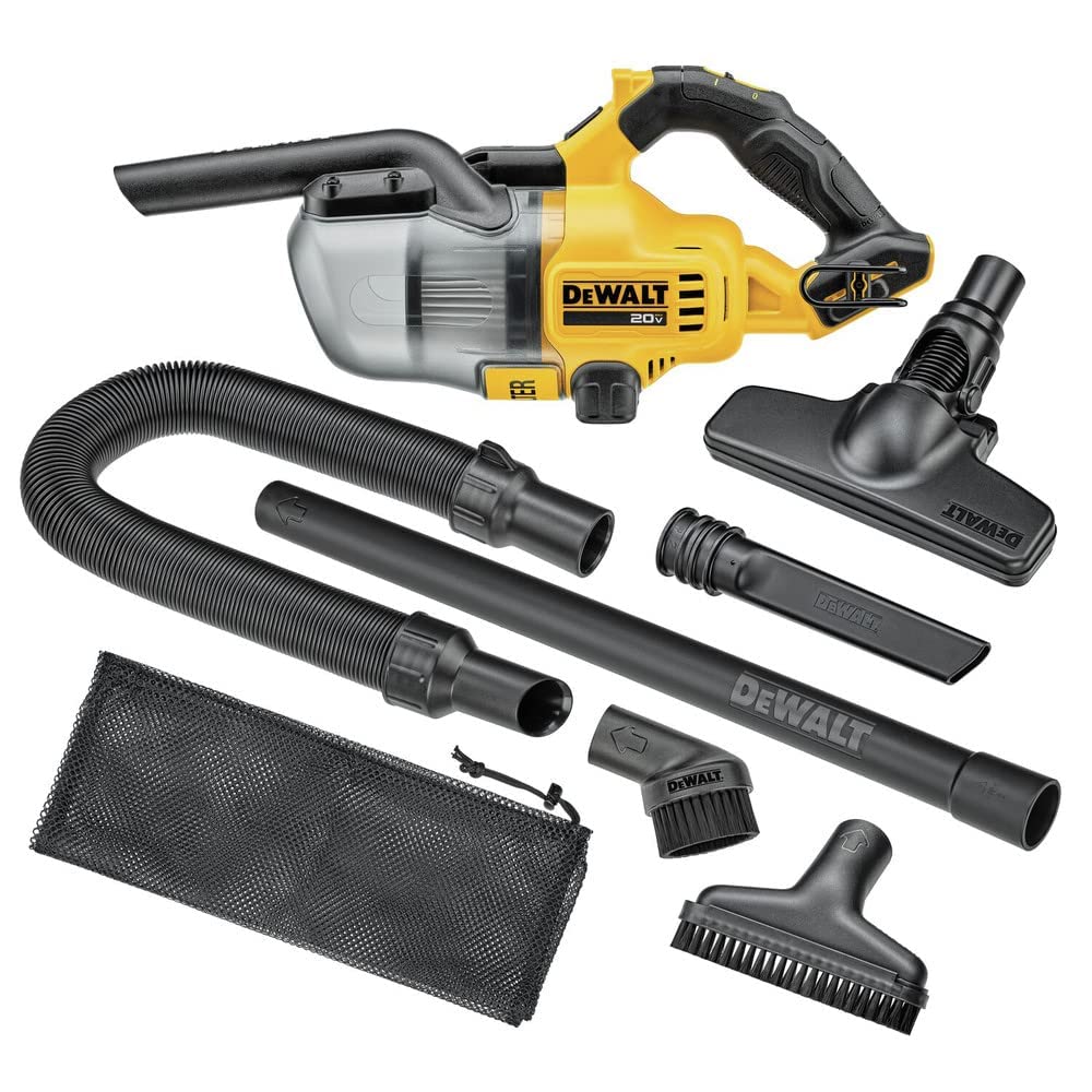 DEWALT 20V Vacuum, Cordless Handheld Vacuum, HEPA, Batt...