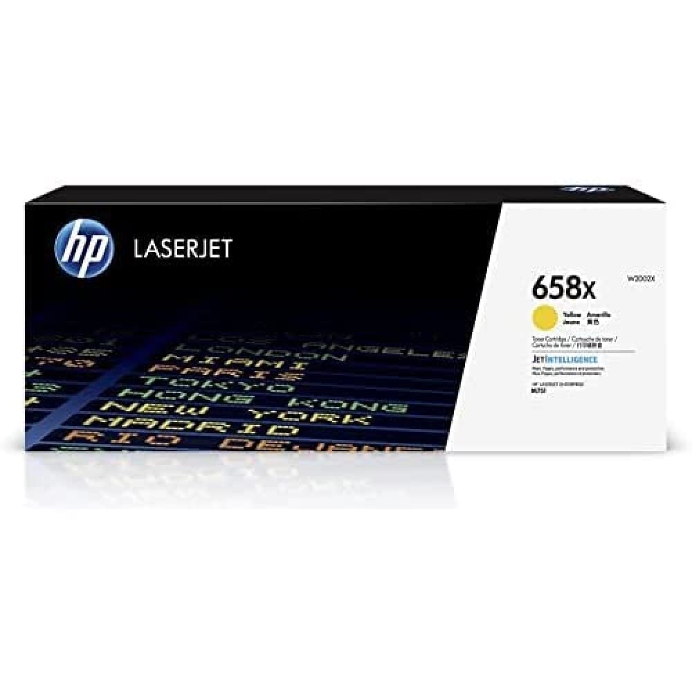 HP Original  658X Yellow High-yield Toner Cartridge | W...