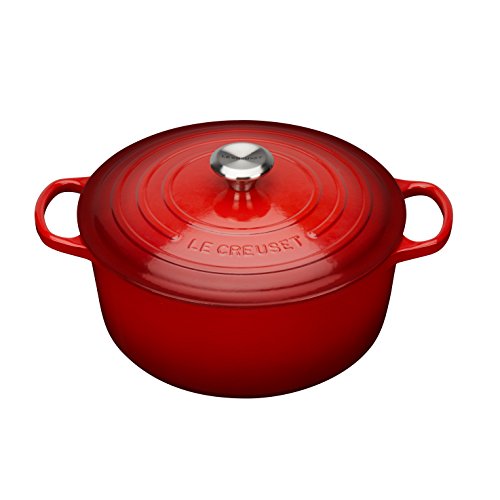 Le Creuset Enameled Cast Iron Signature Round Dutch Ove...