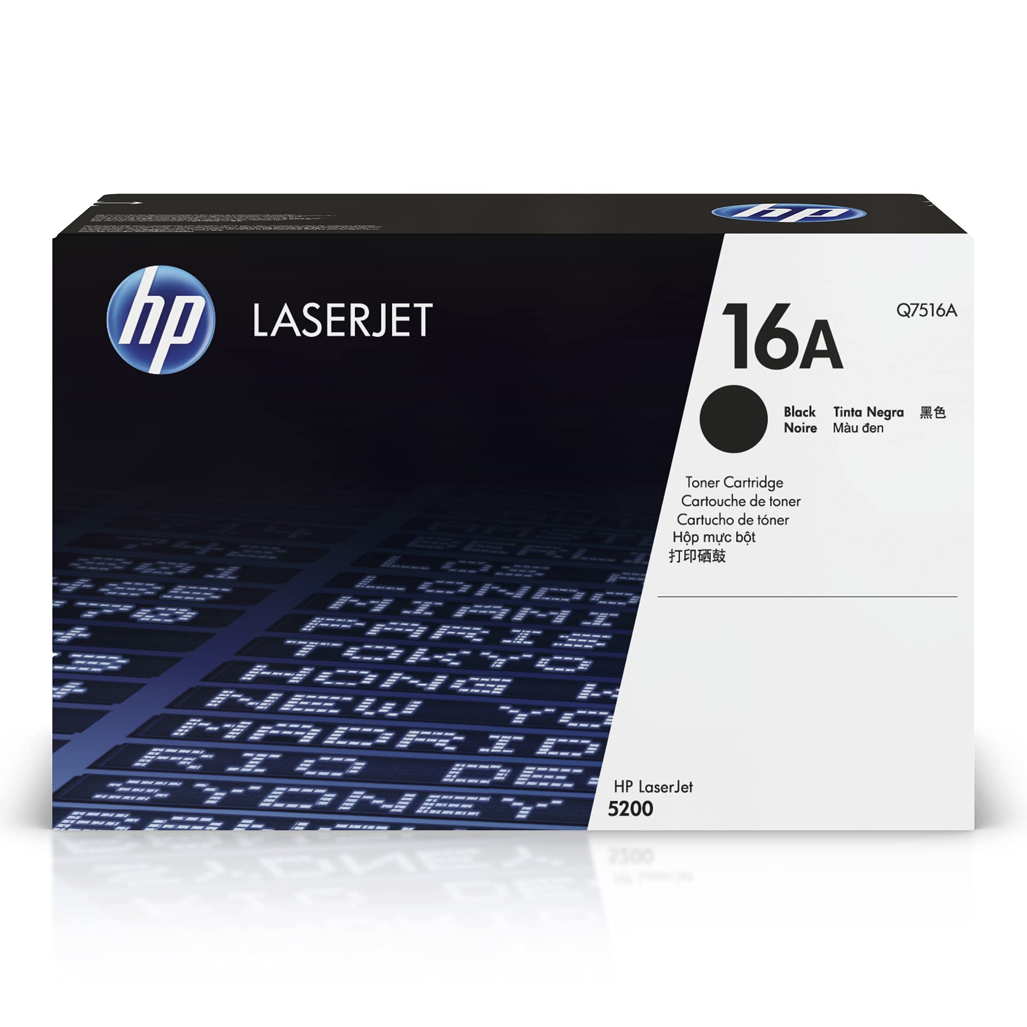 HP Original  16A Black Toner Cartridge | Works with  La...