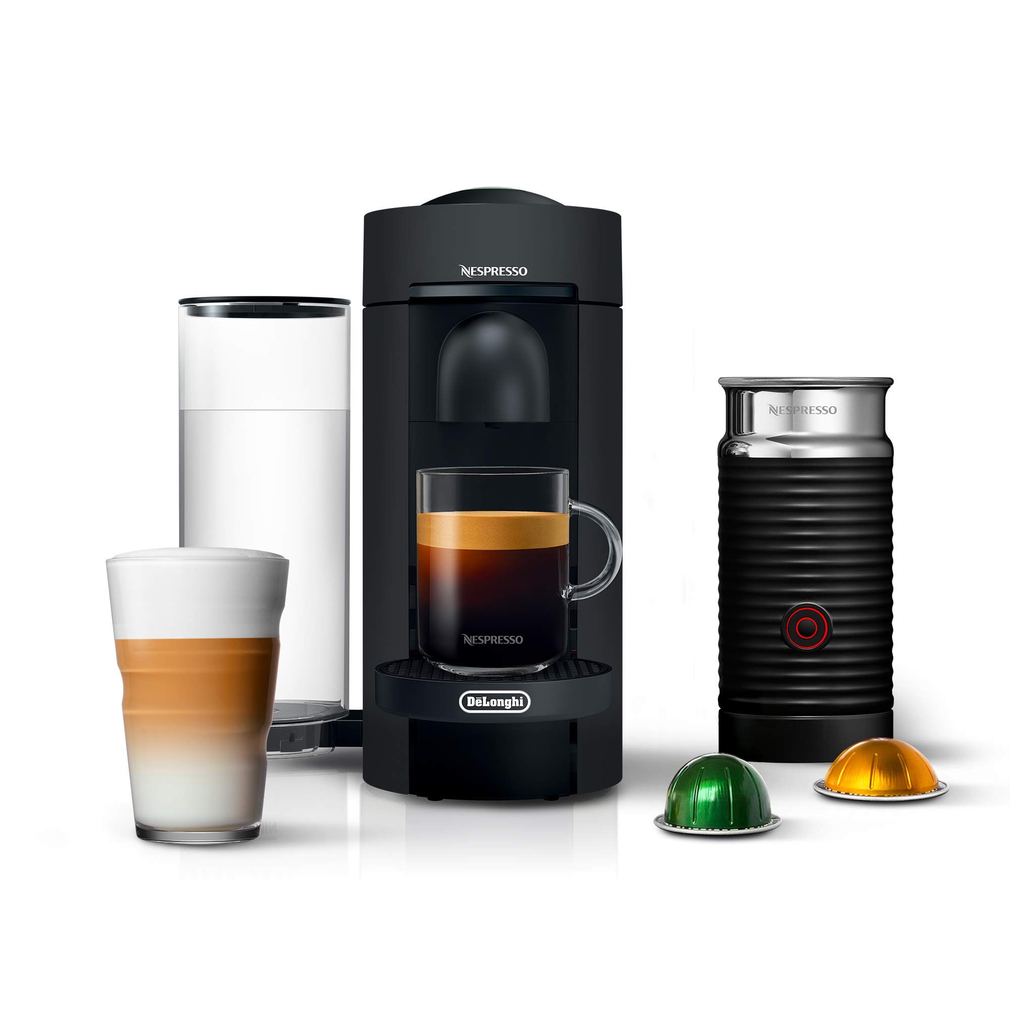 Nespresso VertuoPlus Deluxe Coffee and Espresso Machine...