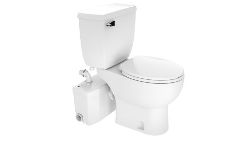 Saniflo SaniPLUS: Macerating Upflush Toilet Kit (with S...