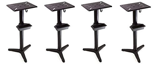 WEN 4288 Cast Iron Bench Grinder Pedestal Stand with Wa...