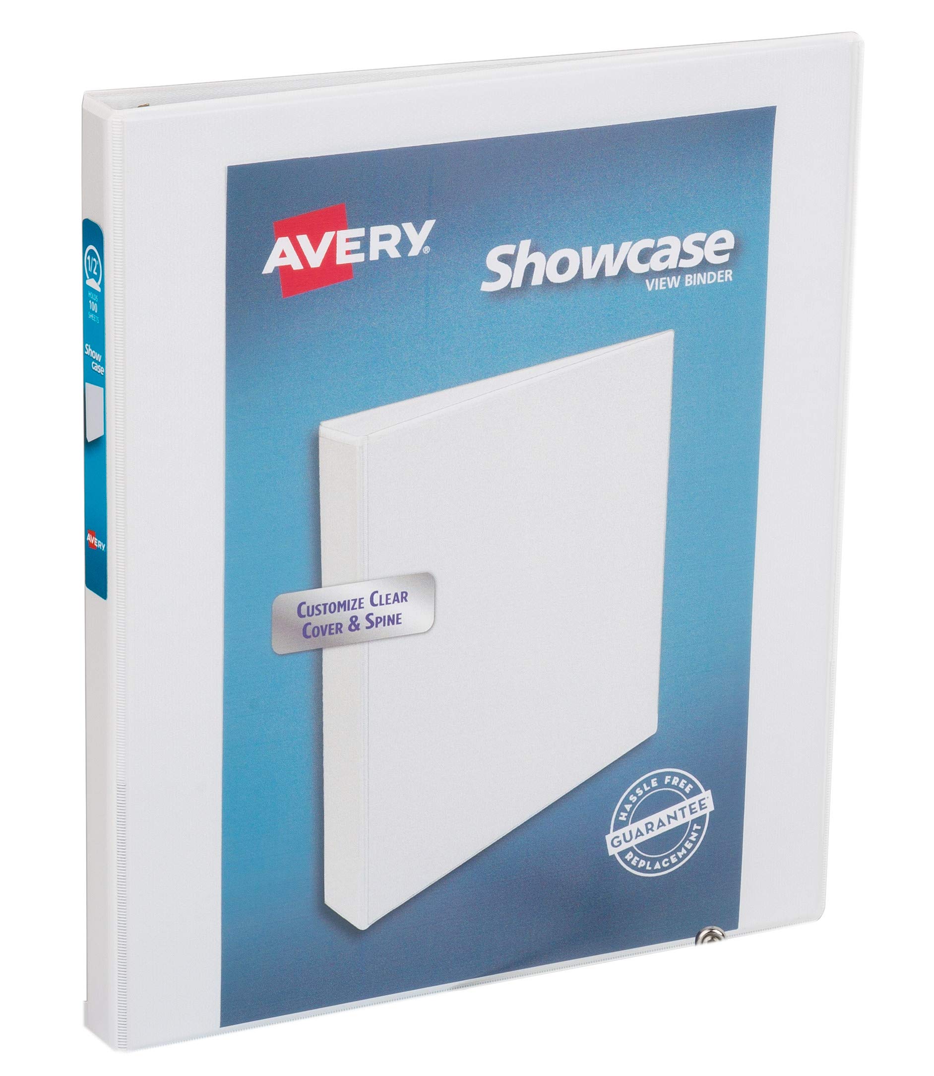 Avery Economy Showcase View Binder with 1 Inch Round Ri...