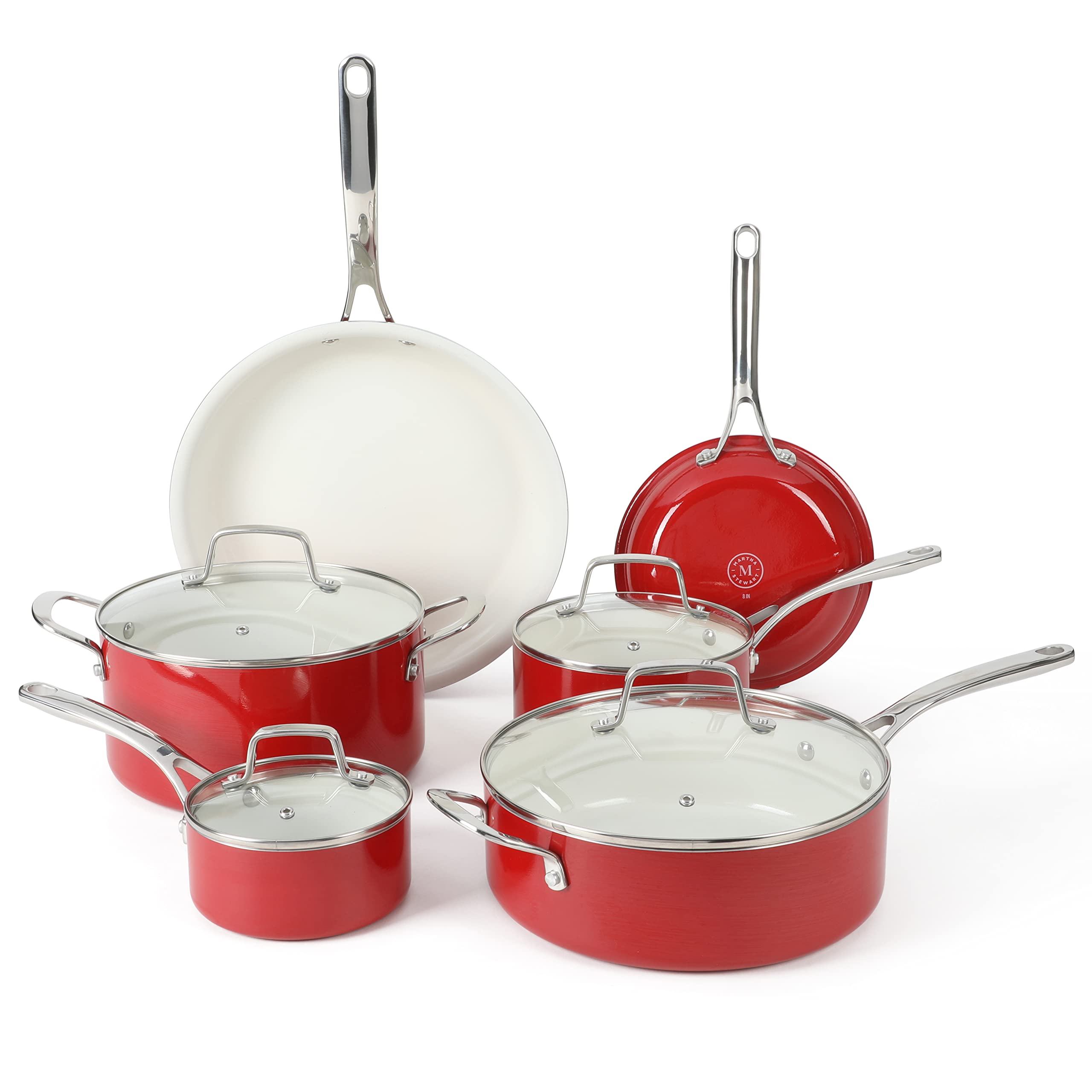 Martha Stewart Lockton Premium Nonstick PFA Free Cerami...