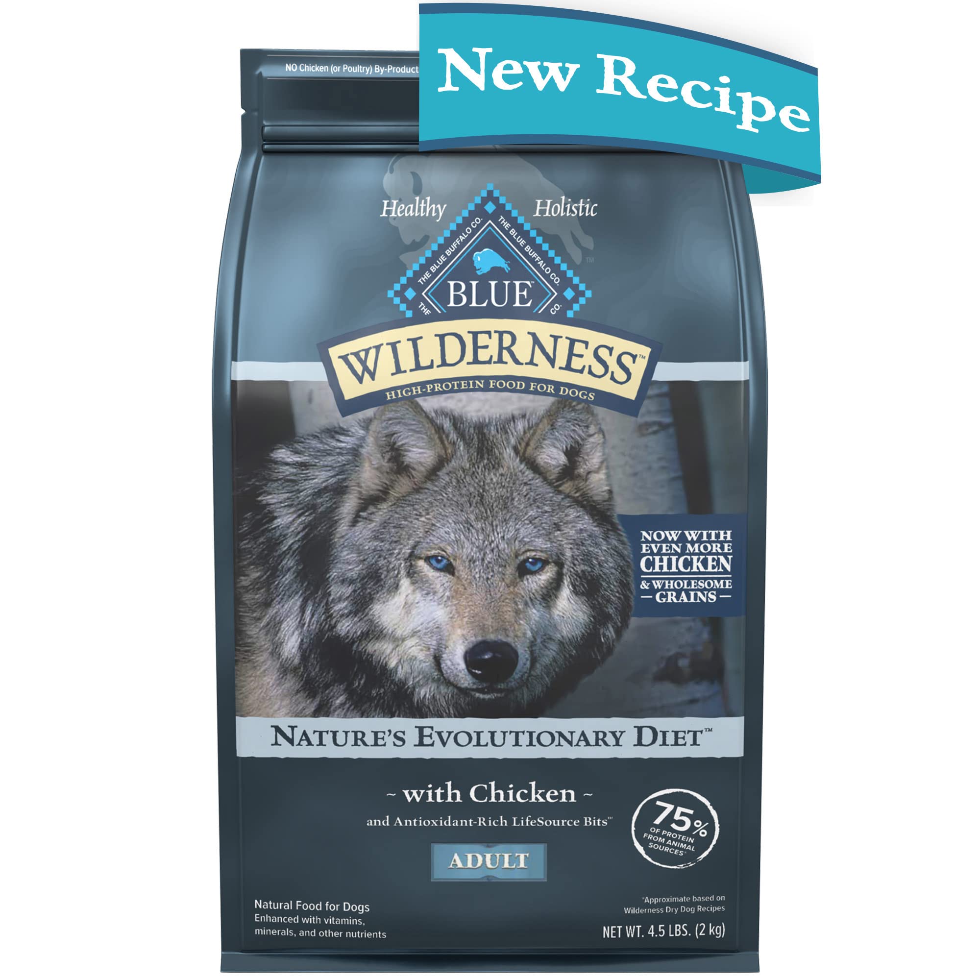 Blue Buffalo Wilderness High Protein, Natural Adult Dry Dog Food