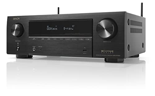 Denon AVR-X1700H 7.2 Channel AV Receiver - 80W/Channel ...