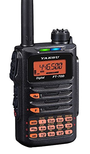 Yaesu FT-70DR FT-70 Original  144/430 MHz Digital/Analog Handheld Transceiver - C4FM / FDMA - 3 Year Manufacturer Warranty