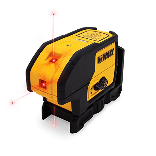 DEWALT Line Laser, Self-Leveling, 3-Beam , Red (DW083K)...