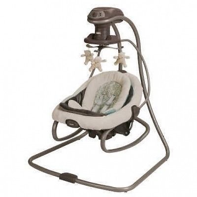 Graco Duetsoothe Swing + Rocker in Winslet - Brand New