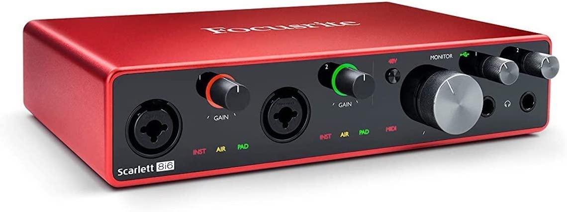 Focusrite ???????? 8i6 (?????? ???????) USB ???? ??????...