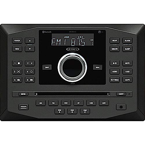 JENSEN JWM60A AM|FM|DVD|CD|USB|AUX|App Ready Bluetooth ...