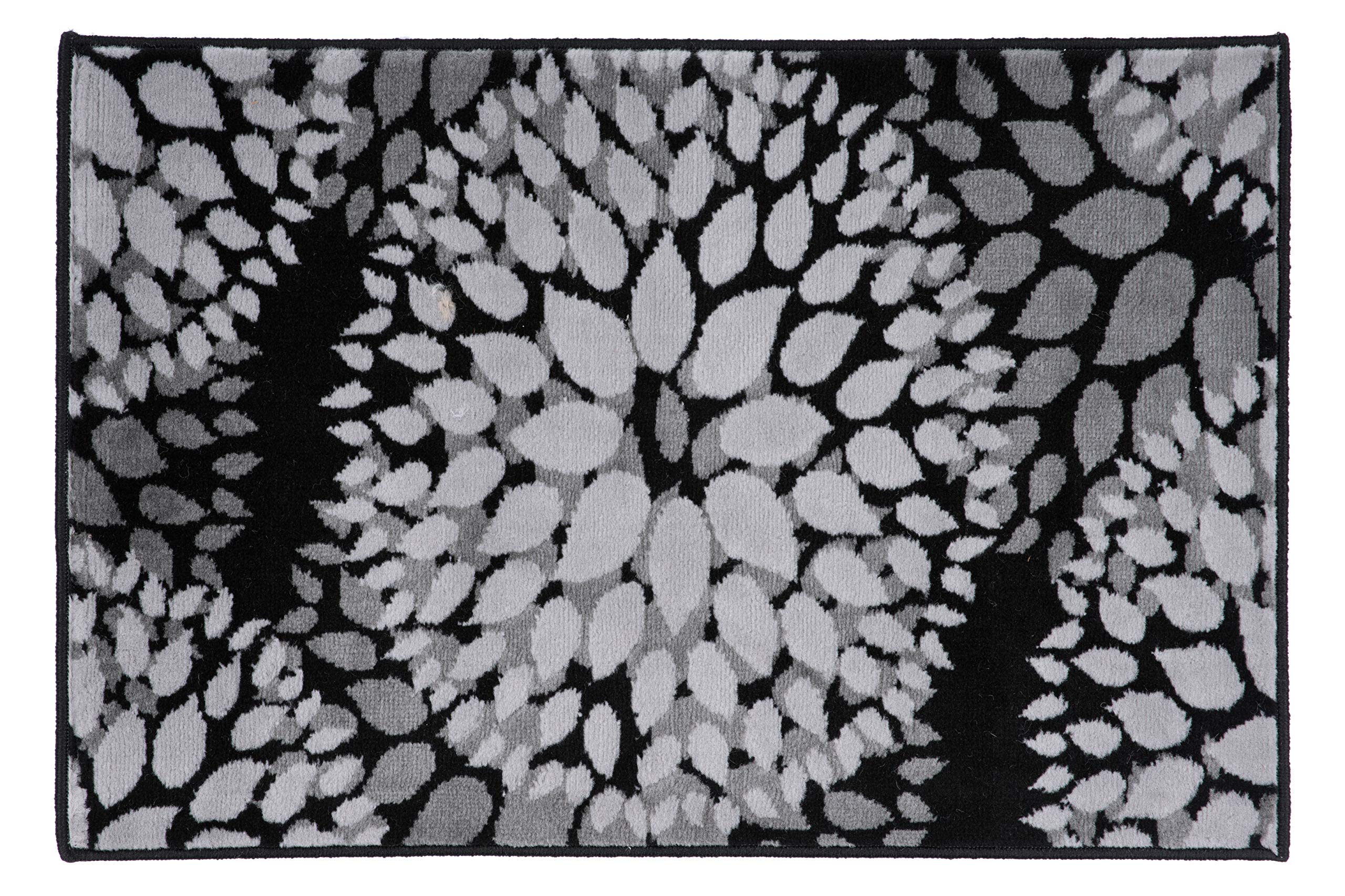 Rugshop Modern Floral Design Area Rug