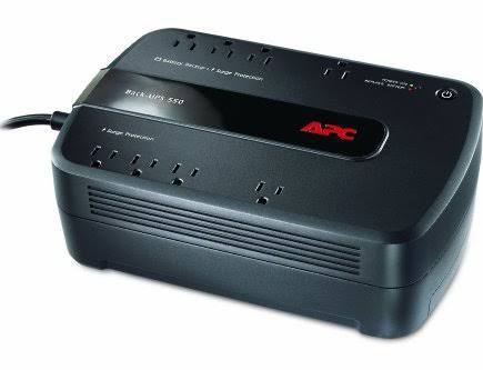 APC Back-UPS 550VA UPS Battery Backup & Surge Protector (BE550G)