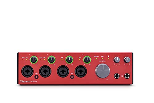 Focusrite Clarett+ 4Pre 18-in/20-Out USB ???? ?????????