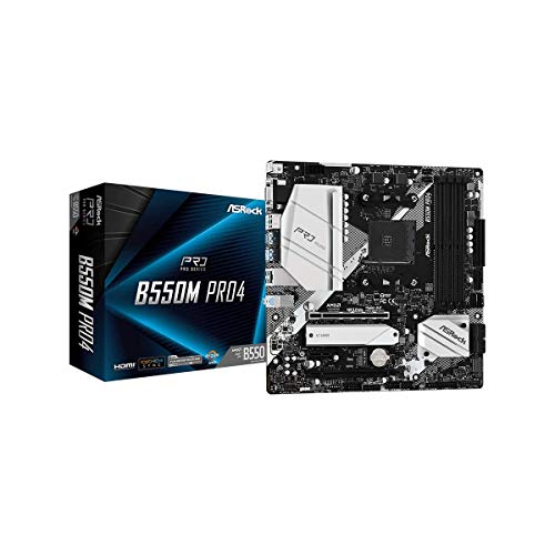 ASRock B550M PRO4 3rd Gen AMD AM4 Ryzen/??????? AMD Ryz...