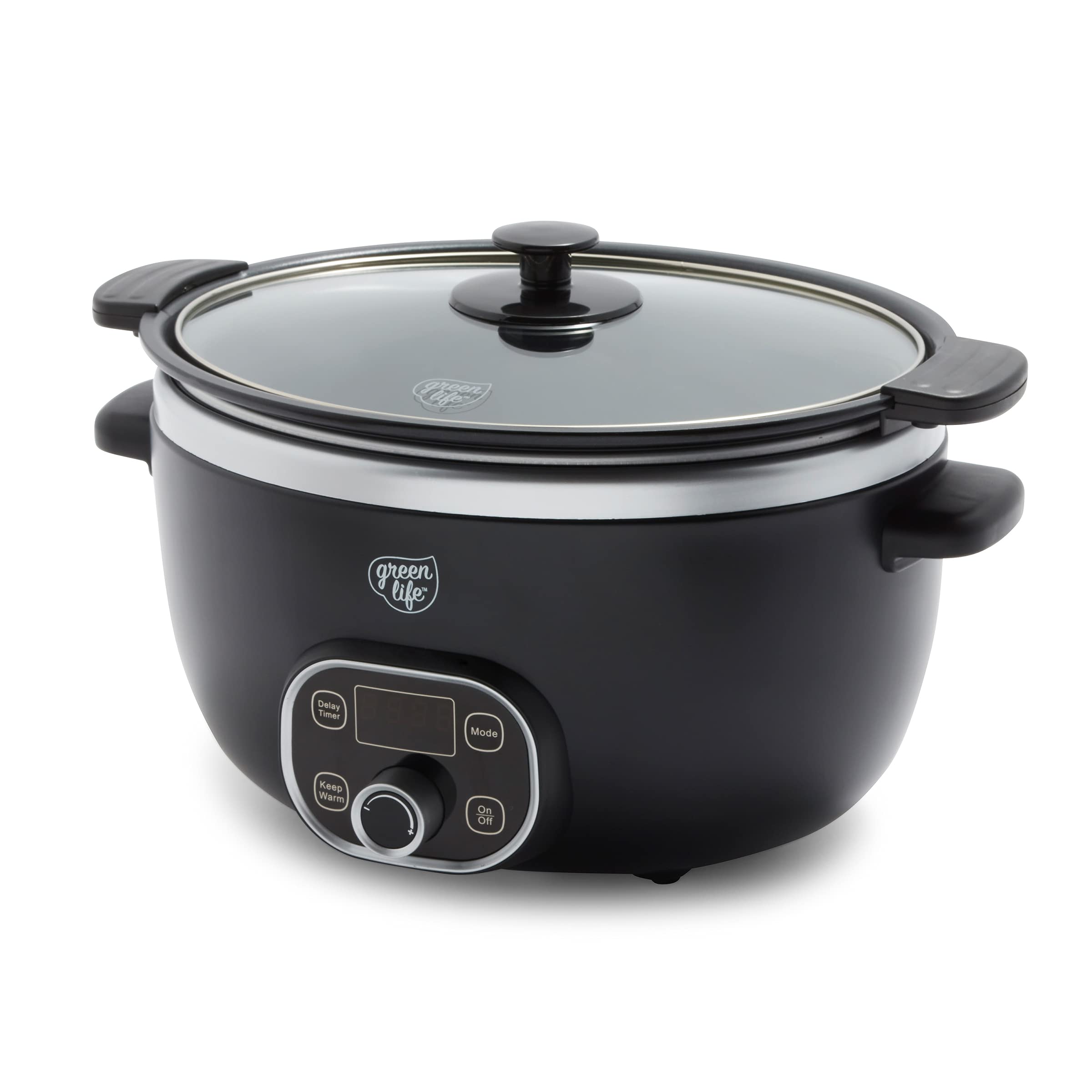 GreenLife Cook Duo Healthy Ceramic Nonstick 6QT Slow Co...