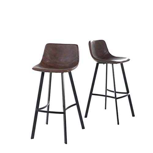 Christopher Knight Home Dax Barstools, 2-Pcs Set, Snake...