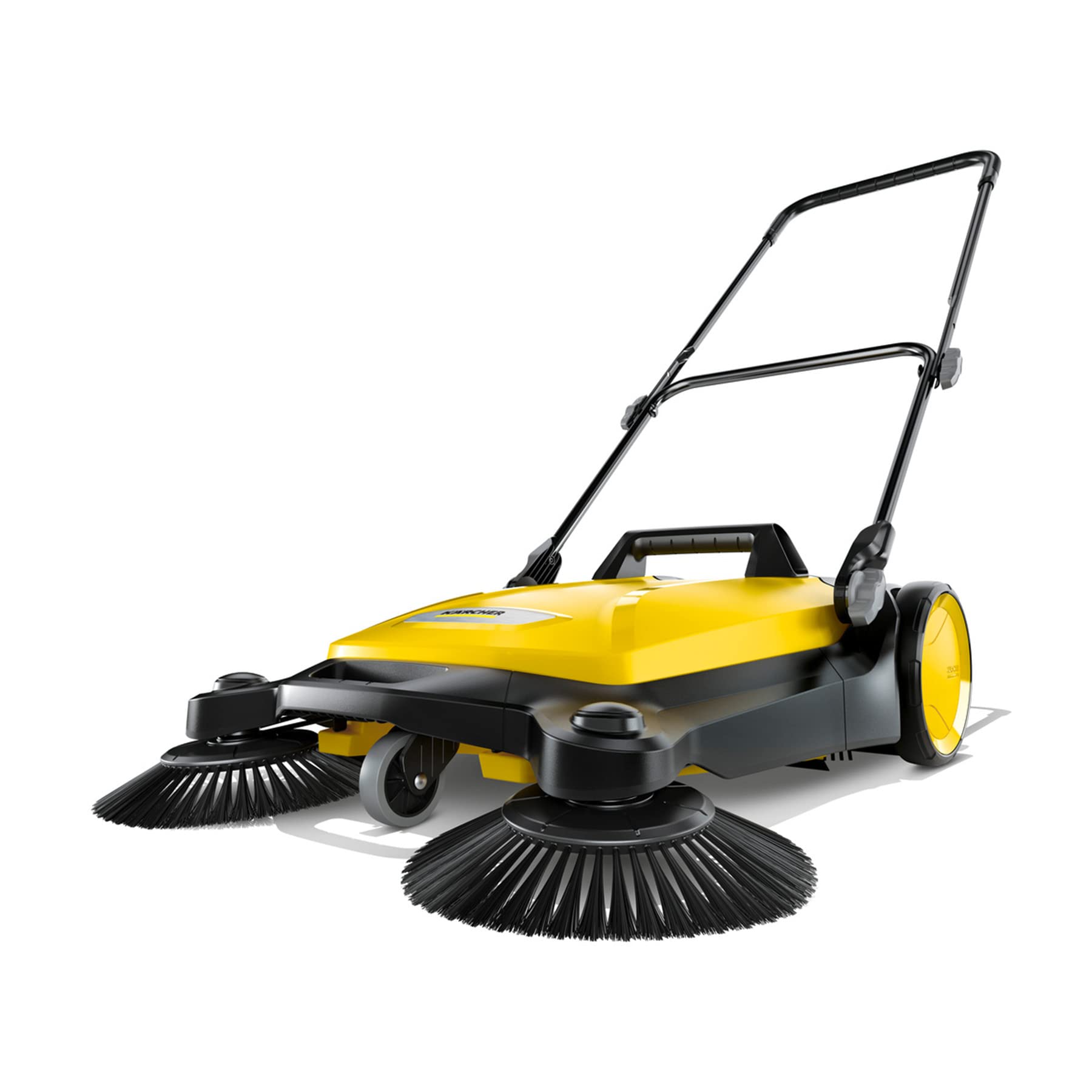 Karcher Twin Walk-Behind Outdoor Hand Push Sweeper