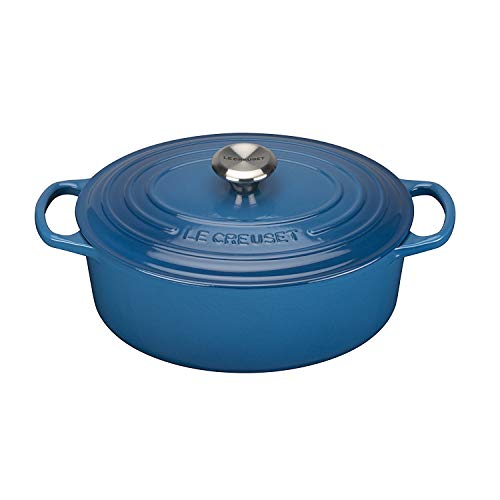 Le Creuset Enameled Dutch Oven Cast Iron Signature Oval...