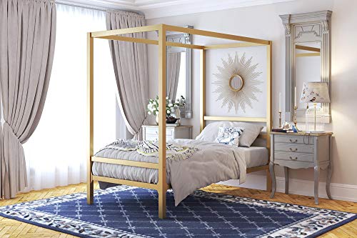 DHP Modern Canopy Metal Bed