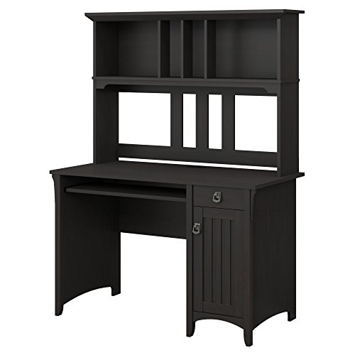 Bush Furniture Salinas Small Computer Desk with Hutch, ...