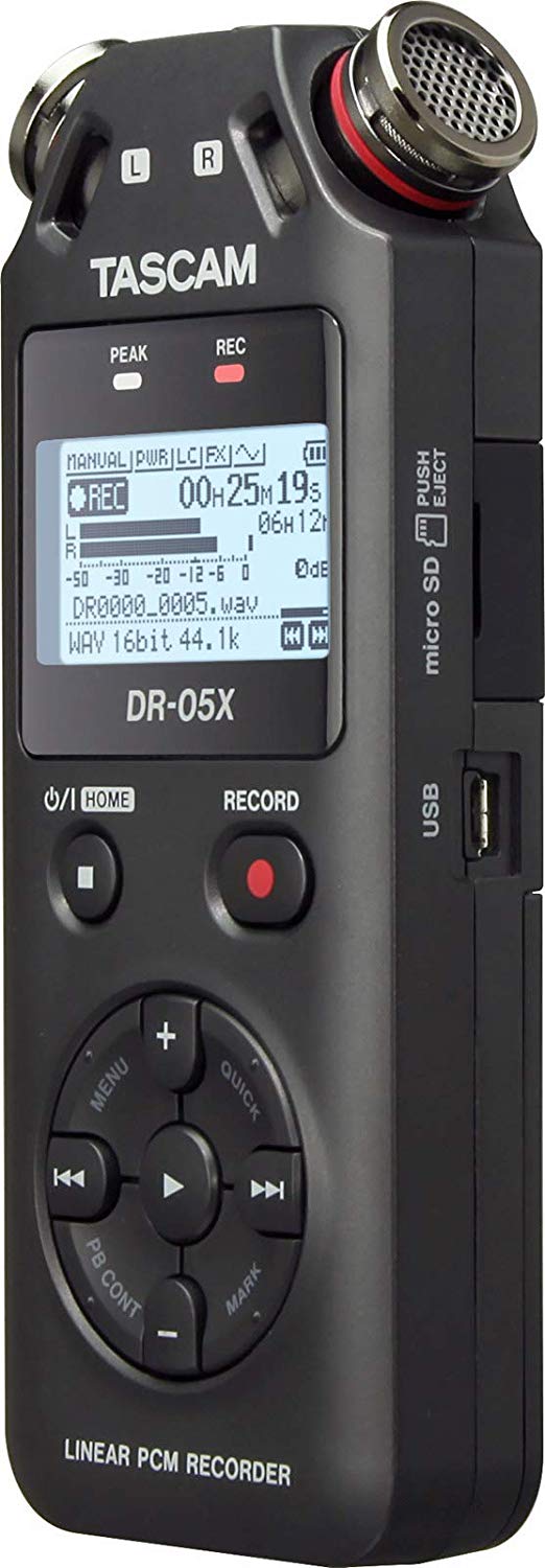 Tascam DR-05X Portable Audio Recorder